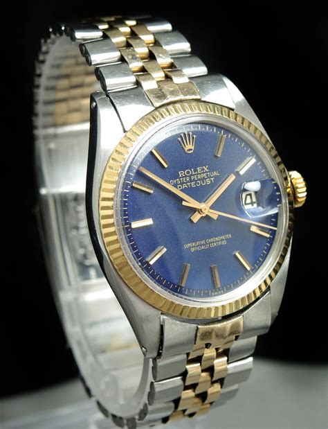 rolex datejust blau vintage|rolex 2023 datejust.